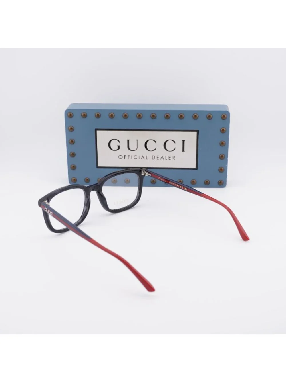 Gucci GG1928O 004 Square Eyeglasses – Grey Havana 53mm